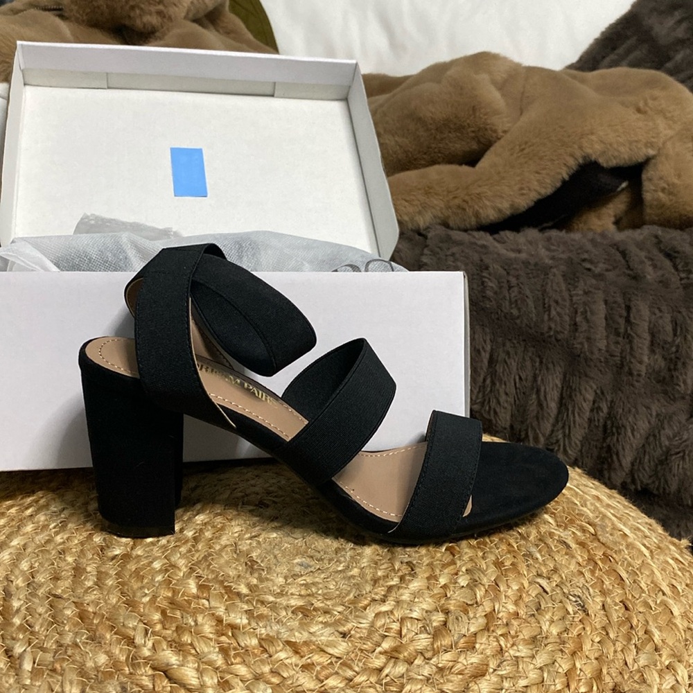 Black heels